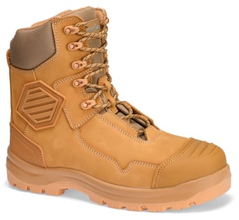 picture of Portwest FD22 - Composite Leather Shin Boot - S3S HRO FO SC HI CI AN LG SR - Wheat - PW-FD22WHE