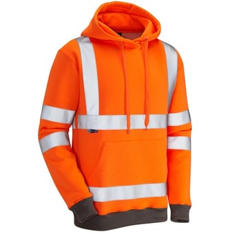 picture of Goodleigh - Orange Hooded Sweatshirt - LE-SS04-O