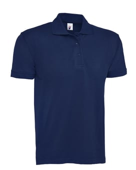 Picture of Uneek Premium Poloshirt - French Navy Blue - 50% Polyester 50% Cotton - UN-UC102-FNV