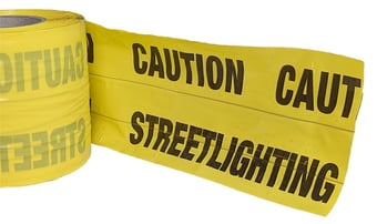 picture of ProSolve Detectable Underground Tape - Street Lighting - 150mm x 100m - [PV-STREETLT/DET]
