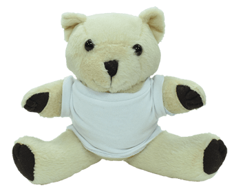 Picture of Branded With Your Logo - Teddy Bear 10? - Honey - 1 T-Shirt Included - [MT-TEDDY/BEAR/HON/10]