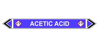 Picture of Spectrum Flow Marker - Acetic Acid (Violet - 5 pack) - SCXO-CI-13479