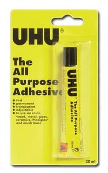 Picture of UHU The All Purpose Adhesive - Universal Application - 20ml Tube - [AF-4026700428704]
