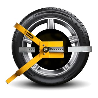 picture of Rocwood Wheel Clamp Anti-Theft Lock Security Car Heavy Duty For 13-15 Inch Wheels - [SG-RWTCWC3]