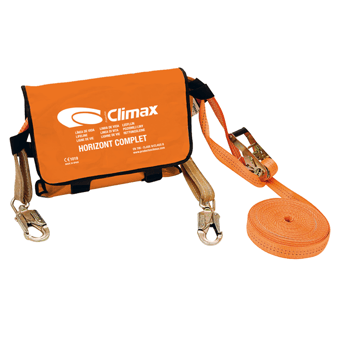 picture of Climax Horizontal Lifeline Complete Kit - Supplied with Two Webbing Ring - Max Length 20m - [CL-HORIZONT]