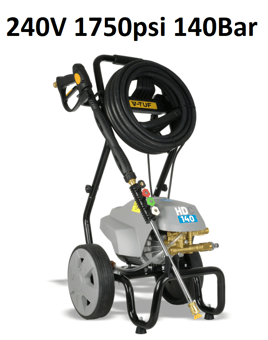 picture of V-TUF HDC140 240V Professional Cold Electric Pressure Washer - [VT-HDC140-240] - (LP)