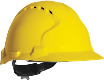 Picture of Jsp EVO8 EN14052 Safety Helmet Vented Yellow - [JS-AHU150-000-200]