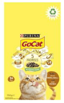 picture of Go-Cat Chicken Turkey Mixed With Vegetables Dry Cat Food 750g - [BSP-748558]