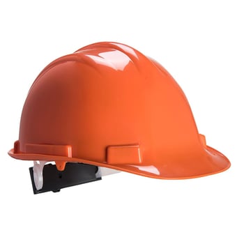 picture of Portwest - Expertbase Wheel Orange Safety Helmet - [PW-PS57ORR] - (DISC-R)