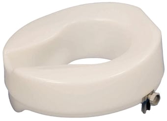 Picture of Aidapt Ashby Easy Fit Raised Toilet Seat - Height 150mm - [AID-VR218]