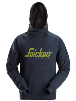 Picture of Snickers Logo Hoodie Navy - SW-2845-9500