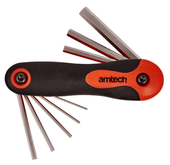 picture of Amtech 8 Piece Folding Key Set - [DK-I8855]