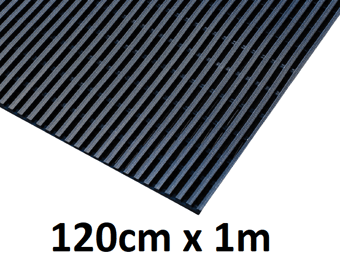 picture of Interflex Splash Anti-Slip Mat Black - 120cm x 1m - [BLD-IF47BL]