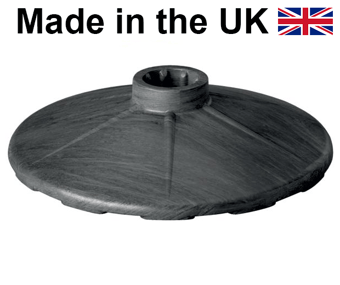 picture of JSP Base - For Post and Chain System - Post Slots in - No Fixing Required - [JS-HDE220-001-100] - (LP)