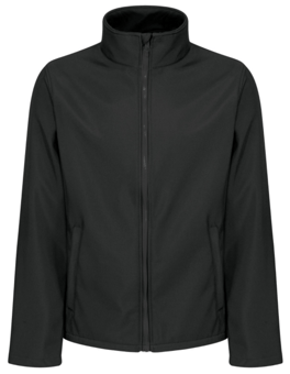 Picture of Regatta Men's Eco Ablaze Softshell Jacket - Black/Black - AP-TRA728-BLKBLK