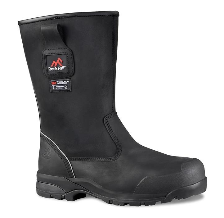 picture of S3 - SRC WRU HRO HI CI - Manitoba Rigger Boots - Cold Insulation to -40°C - Conforms to EN ISO 20345 S3 SRC WRU HRO HI CI - RF-RF040