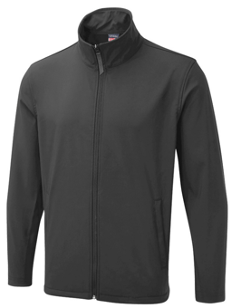 picture of Uneek UX10 The UX Printable Soft Shell Jacket - Charcoal Grey - UN-UXX10-CH