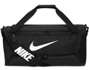 picture of Brasilia Training Duffle Bag 60L - Black/Black/White - [BT-DH7710-BKBKWH]