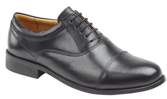 Picture of Black Leather Oxford Executive Shoe - Goodyear Welted Leather Sole - GN-4073 - (DISC-R)