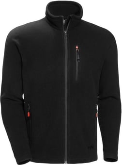 picture of Helly Hansen Oxford Fleece Jacket - Black - [BT-72026BLA]