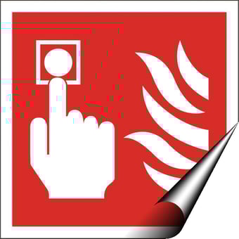 picture of Fire Extinguisher Sign - 200 X 200Hmm - Self Adhesive Vinyl - [AS-FI21-SAV]