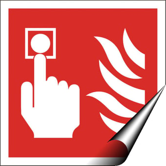 picture of Fire Extinguisher Sign - 200 X 200Hmm - Self Adhesive Vinyl - [AS-FI21-SAV]