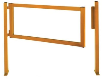 Picture of QMP Fully Welded Barrier - Gate Barrier - Open - 1200L x 1100H mm - [QM-RBGU1211OYXX]