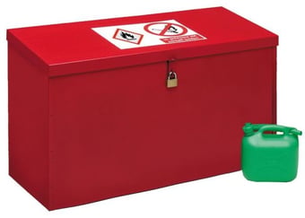 picture of QMP Flammable Liquid Storage Floor Chest - 610H x 1170W x 460D mm - [QM-CFL611460ZRX] - (LP)