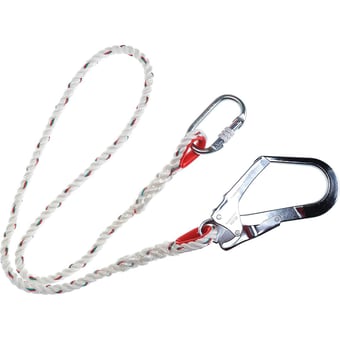 picture of Portwest - Single 1.5m Restraint Lanyard - [PW-FP21WHR]