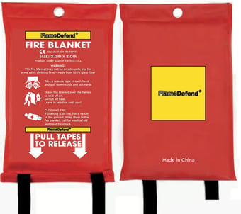 Picture of FlameDefend - Fire Blanket In Soft Case - 2.m x 2.m [SGI-GF-FB-025-2X2]