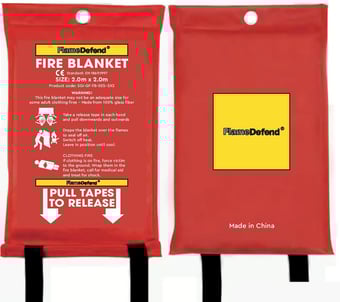 Picture of FlameDefend - Fire Blanket In Soft Case - 2.m x 2.m - [SGI-GF-FB-025-2X2]