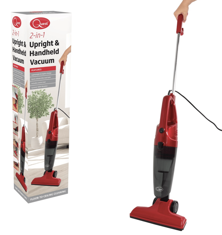 picture of Quest 2-in-1 Upright & Handheld Vacuum Cleaner - [BNR-44829]