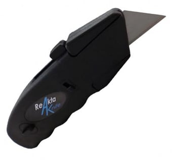picture of Reakta Standard Duty Straight Blade Utility Knife - [KC-REAKTA-SD-25-BL]
