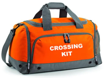 Picture of Shugon Printed Crossing Kit Bag - Orange - Amazing Value - [BT-HVBG544-CK]