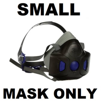 picture of 3M - Secure Click Reusable Half Face Mask - HF-800 Series - Small - [3M-HF801] - (NICE) (AR)