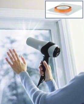 picture of WARMSEAL - Double Glazing Insulation Film - Secondary Glazing - 4.5m Sq. - [CI-Y80501]