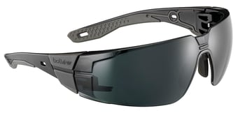 picture of Bolle RUSH+ 2.0 Safety Glasses - Welding 5 Grey PC Lens - Grey/Black - M/L Size - [BO-RUSPMN82E]