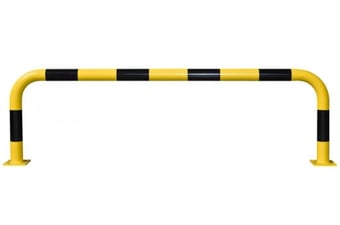 Picture of BLACK BULL Protection Guard - Outdoor Use - (H)600 x (W)2000mm - Yellow/Black - [MV-195.28.325]