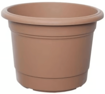 Picture of Whitefurze 40cm Round Milano Planter - Terracotta - Box Deal of 10 - [IH-WHFG01R403]