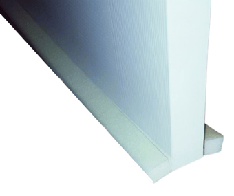 picture of Warmseal Hardfloor Draught Excluder White 1m - [CI-G14101] - (DISC-X)