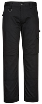 Picture of Portwest - Super Work Trouser - Black - Regular Leg - PW-CD884BKR