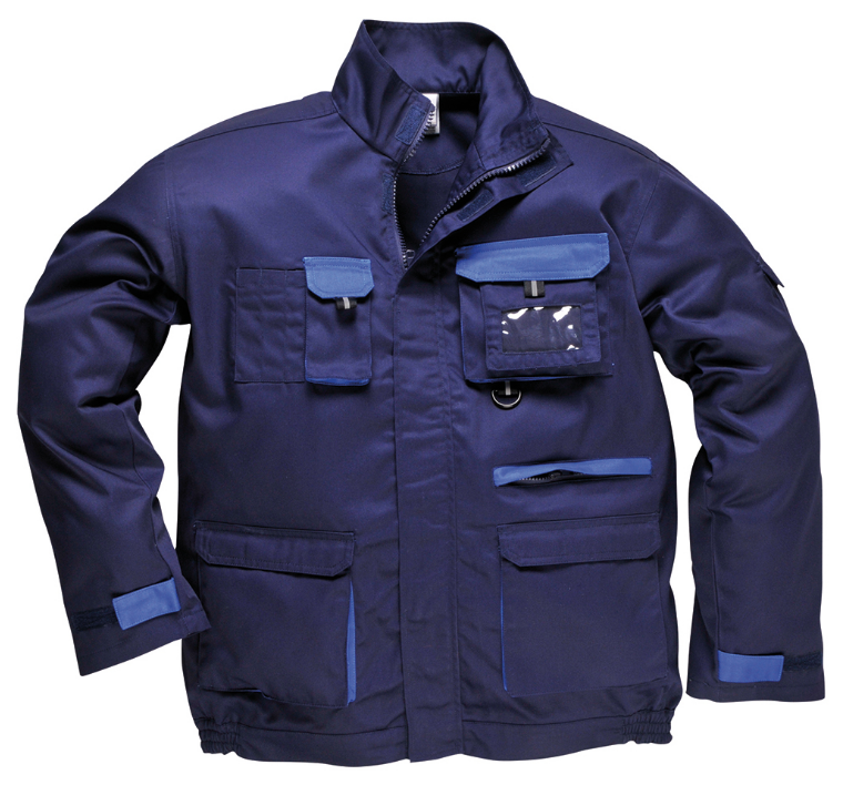 picture of Portwest TX10 Texo Contrast Jacket Navy - PW-TX10NAR