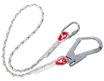 picture of Portwest FP20 - Kernmantle 1.5m Restraint Lanyard White - [PW-FP20WHR]