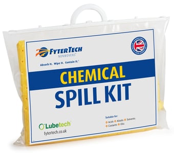 picture of FyterTech 15L Chemical Spill Kit - Clip Closed Bag - [DA-07-1015]
