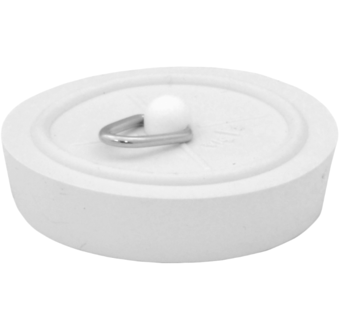 picture of Plug - Sink Bath - White - 5 Packs  - 1 3/4" - CTRN-CI-PA69P