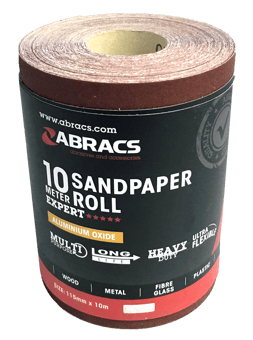 Picture of Abracs General Purpose Sandpaper Roll - 115mm x 10m - 80g - [ABR-ABS11510080]