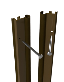 Picture of WARMSEAL - Long Multifin Seal With Fixing Sets - Size 2 x 2057mm & 1 x 914mm  - Brown - [CI-G30301]
