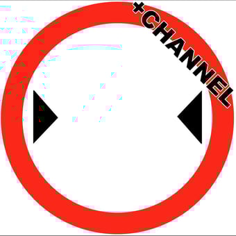 Picture of Traffic Width Restriction Sign With Fixing Channel - Add Text of Your Choice - 600mm Dia - Reflective - 3mm Aluminium - [AS-TR6-ALUC]