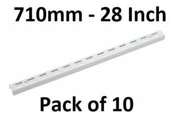 picture of Twin Track Shelving Upright - 710mm - Pack of 10 - [CI-AB05L]
