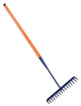 Picture of Shocksafe 16 Teeth Round Tarmac Rake - BS8020:2011 - [CA-16TRFGINS48]